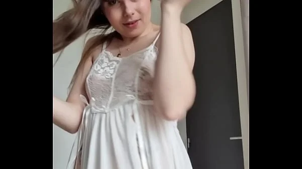 Cute in White dress