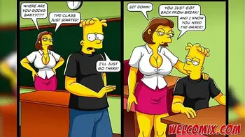 Margy is a hot maid! The hot cleaning lady - The Simptoons Hentai