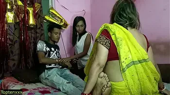 Girlfriend allow her BF for Fucking with Hot Houseowner!! Indian Hot Sex