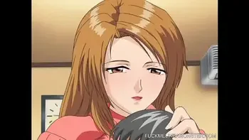 Anime teen sex orgy with busty slut spit roast