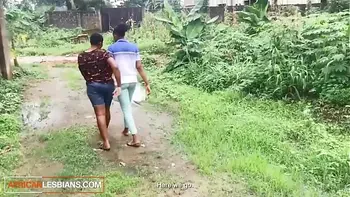 Two Loyal Black Naughty Babes Passionately Eating Each Other Pussies