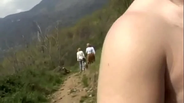 Amateur video Emy fucks a tough pig in the woods full of voyeurism and enjoys doggy style