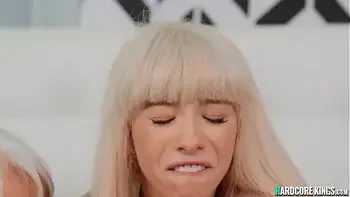 Horny teen and granny sharing big cock