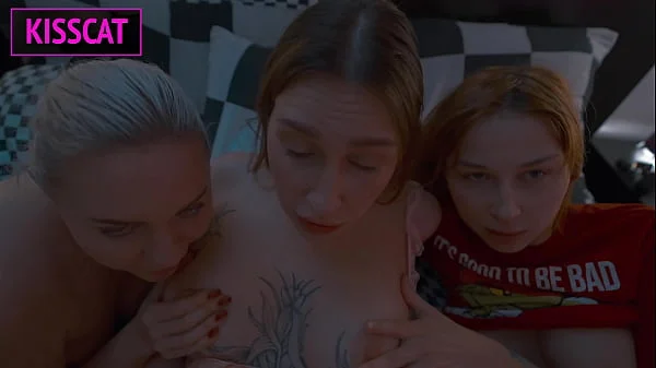 S3E6: Step mom Shares bed with new Wife and Step daughter while Step son fuck them till cum inside