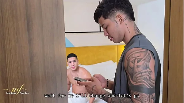 My stepson bets my big ass with his friend and I ride his big cock so he doesn't tell my husband - Monique Fuentes & Max Betancur