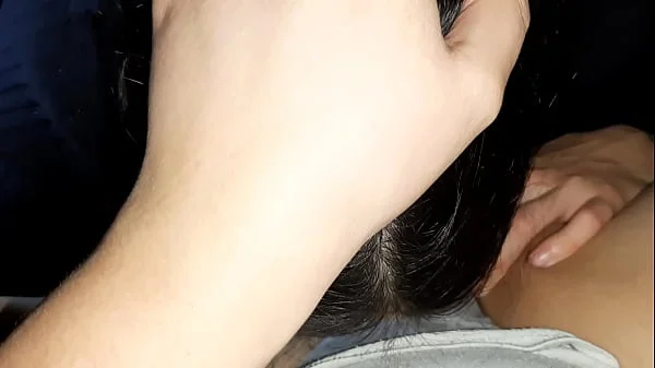 My shy heterosexual girlfriend does cunnilingus for the first time (her real reaction)