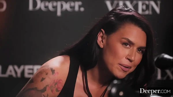 Deeper. Boxing Champs Kelsi Monroe & Eva Angelina Fight Over Dan's Huge Cock