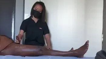 Happy ending caught in hidden cam