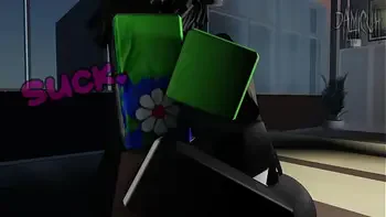 Girl gets addicted to a BIG cock - Roblox