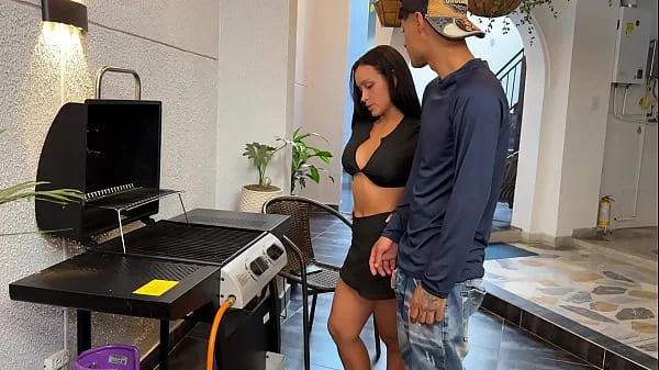 I fuck my client Babe Colombian 18 years old, big tits and perfect body, creampie in her tight and wet pink pussy! Danyel Mast and Lorenadoll