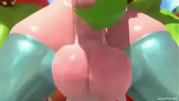 Plantas pirañas cachondas se la chupan a la princesa Rosalina Futa
