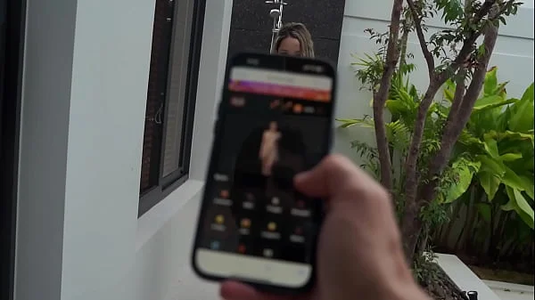 fucked a stranger hard in her villa