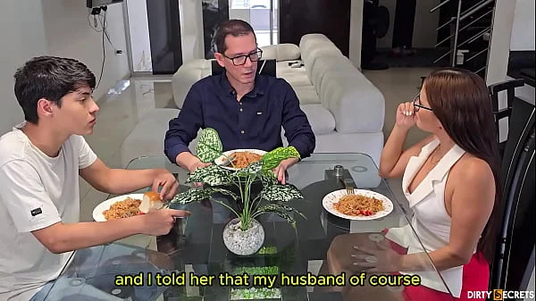 I MAKE AN AGREEMENT WITH MY STEPSON TO FUCK MY WIFE SO HE WON'T RAT ME OUT TO MY TRANSSEXUAL GIRLFRIEND