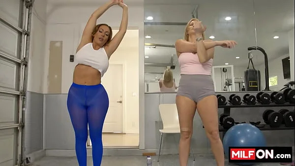 Double big tit MILF trouble at the gym - Ryan Keely, Richelle Ryan, Ricky Spanish