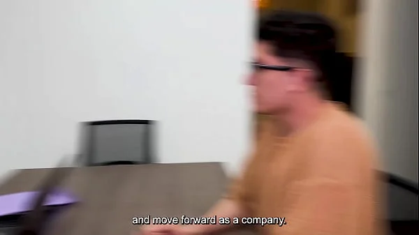 Fuck me and I'll give you a job!!! Curvy Latina fucks her candidate in an interview - Daniela Andrea