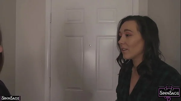 Brunette Sinn Sage Uses Her Dildo Tu Drill Ariex X's Perfect Pussy!