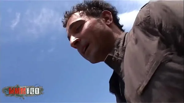 Young spanish redhead Monica Ledesma outdoor fucking - Remastered