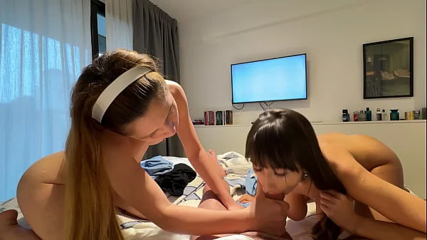 Spanish nurse seduced my boyfriend and me. I'm shocked!