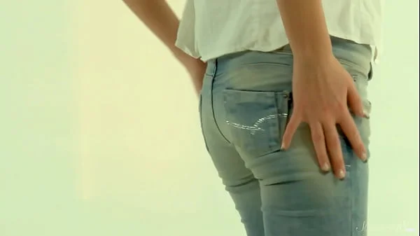 Gorgeous Blonde Ksenya B Strips Down Her Clothes To Start A Wet Party!