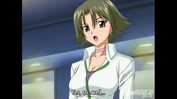 Hentai - Young Virgin Boy Begs a Busty MILF for Sex! [Uncensored] [Subtitled]