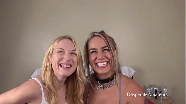 Desperate Amateurs Alex Misty and Misty Meaner get their big tits and tight milf pussies banged hard