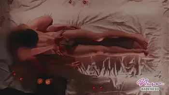 Cumshot slomo – Busty babe gives a nake massage and rides on cock