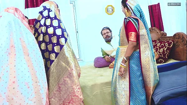 Tharki Burha Sasur Fucks Four Newly Married Daughter in Laws ( Hindi Audio )