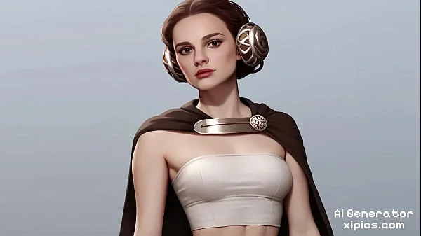 Padme Amidala Star Wars Porn and Hentai Ai compilation sexy and naked