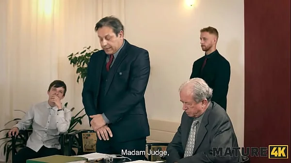 MATURE4K. Mature kinky lady cheated on her husband with a gardener and had wild sex