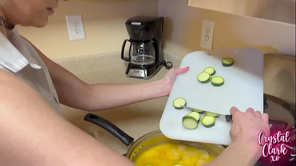 Stepmom Teaches Me How To Cook!