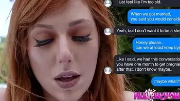 Redhead Trying Different Methods