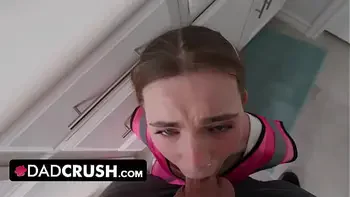 Bent Over StepDaddy's Lap