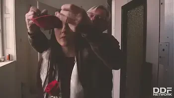 Anal fucking on Valentine's Day makes young babe Rebecca Volpetti cum hard