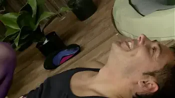 Big Dick Gardener Boy Fucks the Landlord´s Hot Big Tits Blonde MILF Wife