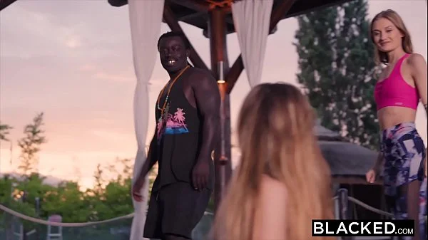 BLACKED Blonde hottie wants her yoga instructor's huge BBC