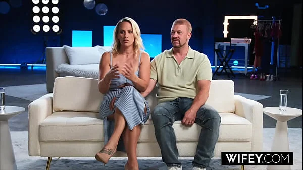 WIFEY Cock Hungry Blonde Hotwife Sadie Rose Gets Creampied In Front Of Hubby