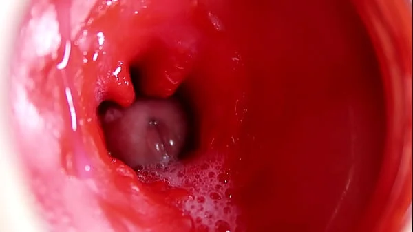 CAMERA INSIDE PUSSY: POWERFULL CUM IN PUSSY! BEST Internal ASMR in 4K MORE SPERM