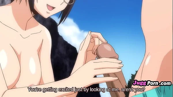 Sex on the beach without a condom - UNCENSORED HENTAI