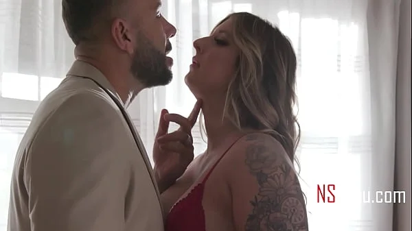 Chubby Hotwife Double Penetrated By Cuck & The Bull