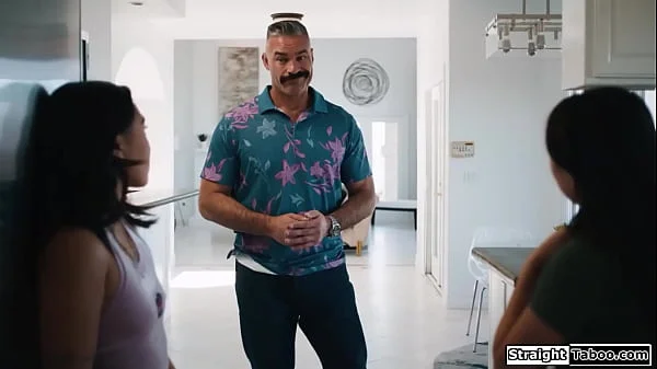 You two going to fuck your horny stepdad or get kicked out