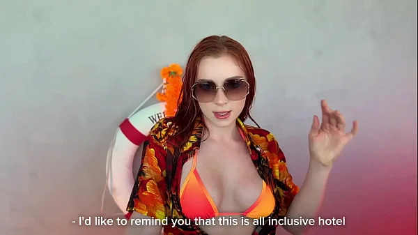 Fucking The Barmaid Behind The Bar On Vacation At The All Inclusive Hotel