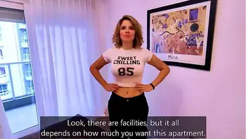 real estate agent cum inside me to deduct the advance payment.