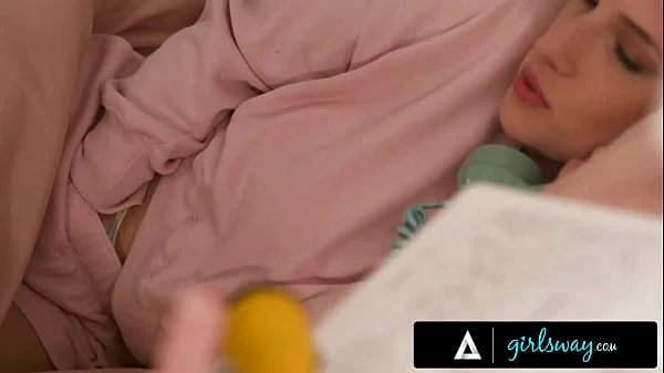 GIRLSWAY - Camp Counselors Discipline Leana Lovings & Demi Hawks WITH 3-WAY LESBIAN SCISSORING!