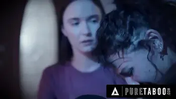 PURE TABOO Hailey Rose CAUGHT With CUM FACIAL From BFF's Stepdad & Stepbro - THE PARTY'S OVER PART 3