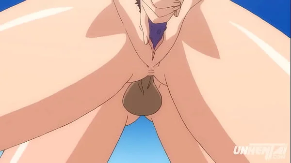 Hentai – Older Stepsister Goes Topless at the Beach! [Uncensored] [Subtitled]