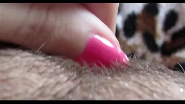 Big clit orgasm closeup hd