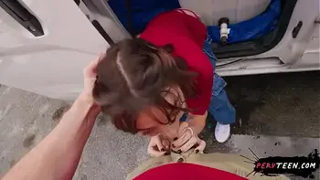 18yo Perv Teen Caught Fucking in Public But She Doesn’t Want to Stop!