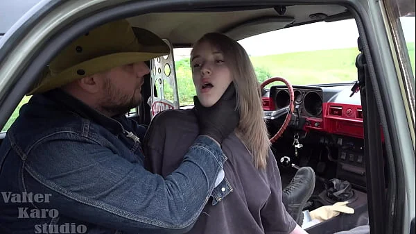 19 y.o. Slut Erica Mori and Sheriff Valter Karo - Crazy Valter Car