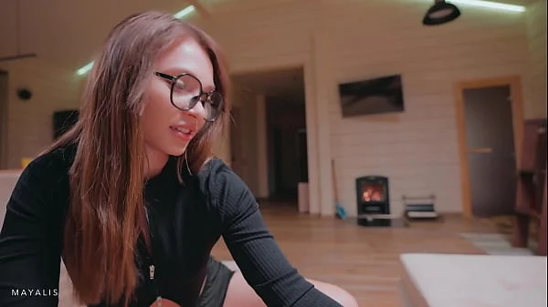 This Night My Step Sister Finally Decided To Fuck Me. Sloppy Blowjob, Doggystyle, And Missionary