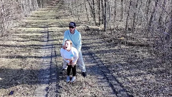 Curvy Babe Fucked in Public Shower and at Public Camp